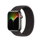 Ekılıf IOS Watch Ultra KRD-32 Black Unity 49 mm Uyumlu Large Strap Kayış Kordon