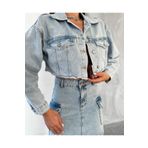 Ekim Store Crop Denim Ceket
