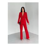 Ekim Store Ikili Kuşaklı Blazer Ceket Pantolon Takım
