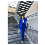 Ekim Store Tek Düğmeli İkili Blazer Takım