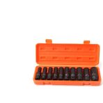 Ekinler El Aletleri 1/2" Derin Havalı Lokma Anahtar Takımı 10 Parça YEE001 - Turuncu
