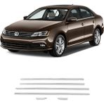 Ekinoks Vw Jetta Krom Cam Çıtası (6parça) 2011 ve Üzeri P.çelik