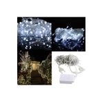 Eklemeli Beyaz 10 Metre Dekor Led - 100 Ledli 10 Metre Dekor Led - Yılbaşı Çam Ağacı Ledi - Led Işık