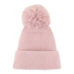 Eklips Çocuk Pembe Ponpon Bere