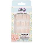 Eklips French Pembe Oval Takma Tırnak