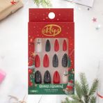 Eklips Takma Tırnak Yılbaşı Özel Snow Almond