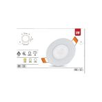 Ekm29 Ekim Aydınlatma Alp 1006 6W Yuvarlak Sıva Altı Led Panel – Beyaz Kasa-3000K Gün Işığı