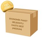 Eko Belbantlı Ekonomik Belbantlı Hasta Bezi Orta Boy (M) 120 Adet Kontrol Ettim