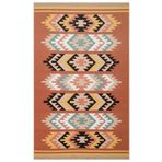 Eko Halı ARYA Yıkanabilir Çift Taraflı Modern Desenli Dokuma Kilim AR 39 MULTY
