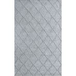 EKO HALI JADE DIAMOND GREY Naturel Kazak Örgü Desenli El Dokuma Örgü Halı (80 X 150 cm)