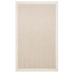 EKO HALI Mono Mno 02 Beige Yumuşak Dokulu Makinede Yıkanabilir Sisal Görünümlü Üst Kalite Kilim, bej, 100 x 200