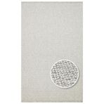 EKO Halı OSLO OSL PLAİN GREY Hav Toz Vermez Hasır Dokuma Modern Makine Halısı, Gri, 200 x 290