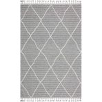Eko Halı Soho Sh 02 Grey Hav Toz Vermez Hasır Dokuma Modern Iskandinav Tarz Makine Dokuması Halı - Açık Gri - 200 x 290 cm