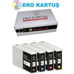 Eko Kartuş Epson 7891XL (Bk-Cy-Mg-Yl) Set Muadil Kartuş - Renkli