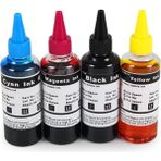 Eko Kartuş Epson L210 Uyumlu Gıda Mürekkebi 4X100 ml - Renkli
