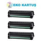 Eko Kartuş Hp 106A-W1106A 3'lü Chipsiz Siyah Muadil Toner
