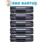 Eko Kartuş Hp CE278A P1606DN Ekonomik Avantajlı 5’li Paket Muadil Toner