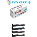 Eko Kartuş Hp Color Laserjet Enterprise Flow M880Z+ (CF300A-CF301A-CF302A-CF303A) Set Muadil Toner