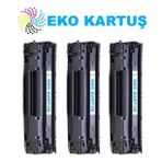 Eko Kartuş Hp G3Q79A CF230A (230A) Ekonomik Avantajlı 3’lü Paket Muadil Toner,