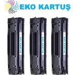 Eko Kartuş Hp Laserjet Pro M426FDW Cf 226A(26A) Ekonomik Avantajlı 3’lü Paket Muadil Toner