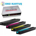 Eko Kartuş Hp Officejet Pro X451DW 4 Renk (970XL-971XL) Muadil Kartuş, - Renkli