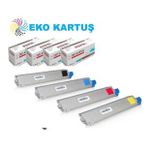 Eko Kartuş Oki C301 4 Renk Avantaj Paket Muadil Toner