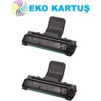 Eko Kartuş Samsung ML-1640 Mlt D108 Avantajlı Ekonomik 2'li Muadil Toner - Renkli