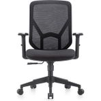 Eko Mesh Fileli Ayarlı Kol Mekanizmalı Ergonomik Çalışma Koltuğu - Başlıksız