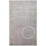 Eko Rugs Eko Halı Majesty MJ 04 Sky Grey Düz Desenli El Emeği ile Özel Tezgahlarda Üretilen Yün Viskon Uşak H