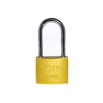 Eko Sarı Boyalı Uzun Kancalı Asma Kilit 63mm FRTKGT55TK-TK-YMK-1263BL