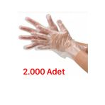 EKO Şeffaf Eldiven 20 Paket 2.000 Adet