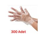 EKO Şeffaf Eldiven 3 Paket 300 Adet