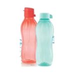 Eko Şişe 500 ml 2'li Set - Nar Çiçeği ve Mint - Beyaz