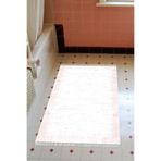 Eko Trend Djt Banyo Paspası Yıkanabilir Kaymaz Taban 1342 Modern 1342-Trend-Banyo, Pudra, 80 x 120