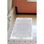 Eko Trend Djt Banyo Paspası Yıkanabilir Kaymaz Taban 1488 Modern 1488-Trend-Banyo, Mavi, 80 x 120