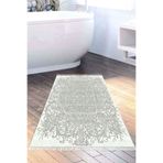 Eko Trend Djt Banyo Paspası Yıkanabilir Kaymaz Taban 1488 Modern 1488-Trend-Banyo, Yeşil, 80 x 120