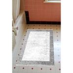 Eko Trend Djt Banyo Paspası Yıkanabilir Kaymaz Taban 1665 Bordürlü 1665-Trend-Banyo, Mor, 80 x 120