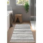 Eko Trend Djt Banyo Paspası Yıkanabilir Kaymaz Taban 1677 Degrade 1677-Trend-Banyo, Kahve, 80 x 120