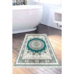 Eko Trend Djt Banyo Paspası Yıkanabilir Kaymaz Taban 1909 Osmanlı 1909-Trend-Banyo, Yeşil, 80 x 120
