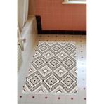 Eko Trend Djt Banyo Paspası Yıkanabilir Kaymaz Taban 1931 İskandinav 1931-Trend-Banyo, Kahve-Krem, 80 x 120