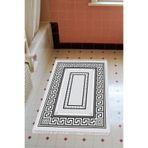 Eko Trend Djt Banyo Paspası Yıkanabilir Kaymaz Taban 651m Modern 651M-Trend-Banyo, Gri, 80 x 120