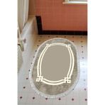 Eko Trend Djt Banyo Paspası Yıkanabilir Kaymaz Taban 657m Oval Modern 657M-Trend-Banyo-Oval, Camel, 80 x 120