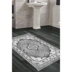 Eko Trend Djt Banyo Paspası Yıkanabilir Kaymaz Taban 721 Klasik 721-Trend-Banyo, Antrasit, 80 x 120