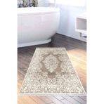 Eko Trend Djt Banyo Paspası Yıkanabilir Kaymaz Taban 762 Osmanlı 762-Trend-Banyo, Vizon, 80 x 120