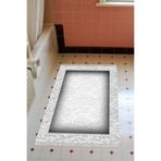 Eko Trend Djt Banyo Paspası Yıkanabilir Kaymaz Taban 767 Bordürlü 767-Trend-Banyo, Gri, 80 x 120