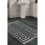 Eko Trend Djt Banyo Paspası Yıkanabilir Kaymaz Taban 768 Modern 768-Trend-Banyo, Gri, 80 x 120