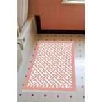 Eko Trend Djt Banyo Paspası Yıkanabilir Kaymaz Taban 769 Modern 769-Trend-Banyo, Pudra, 80 x 120