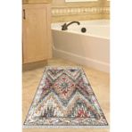 Eko Trend Djt Banyo Paspası Yıkanabilir Kaymaz Taban F5003 İskandinav F5003-Trend-Banyo, Çok Renkli, 80 x 120