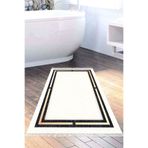 Eko Trend Djt Banyo Paspası Yıkanabilir Kaymaz Taban F5006 Modern F5006-Trend-Banyo, Bej, 80 x 120