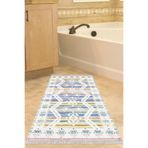 Eko Trend Djt Banyo Paspası Yıkanabilir Kaymaz Taban F5014 İskandinav F5014-Trend-Banyo, Çok Renkli, 80 x 120